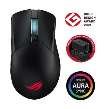 ASUS myš ROG GLADIUS III WIRELESS (P706), bezdrátová, černá