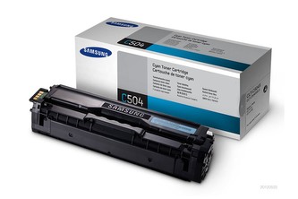Samsung CLT-C504S Cyan Toner Cartridg (1,800 pages)