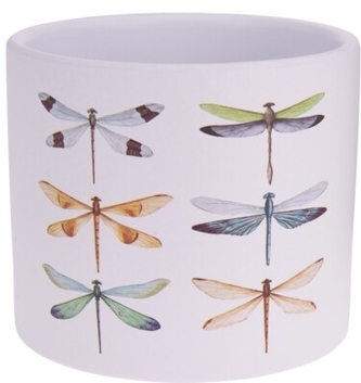 Keramický květináč Odonata, 10,5x12 cm