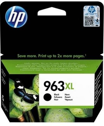 HP 963XL High Yield Black Original Ink Cartridge (2,000 pages)