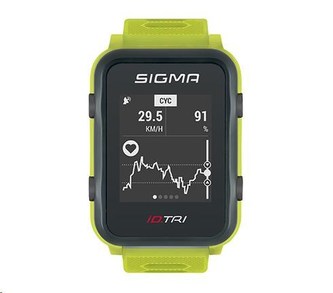 Sigma iD.TRI Basic neon zelená