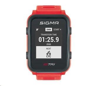 Sigma iD.TRI Basic neon czerwony