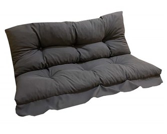 Polstr na houpačku 130 cm, antracit, drcený PU 8cm