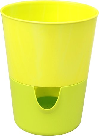 Květináč Rosmarin - žlutá + zelená 11 cm