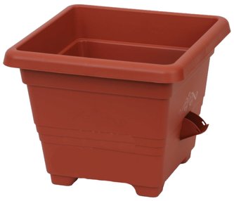 Květináč samozavlažovací Bergamot - terakota 25x25 cm