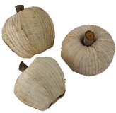 Dekorace - Banana Apple 6 cm - 3 ks