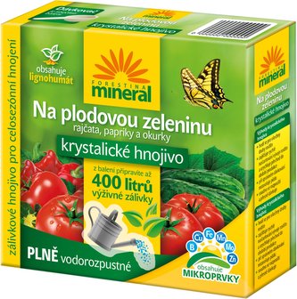 Krystalické hnojivo s lignohumátem - Na plodovou zeleninu 400 g