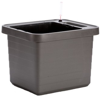 Truhlík samozavlažovací Berberis Uno - antracit 45 cm