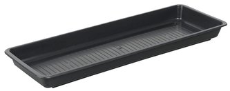 Miska pod truhlík Garden - antracit 80 cm