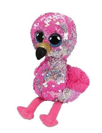 Beanie Boos Flippables Pinky Flamingo