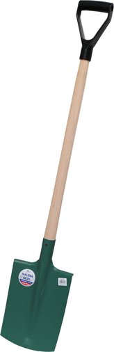 Rýč obdélník kalený - komaxit s násadou, umělá ručka