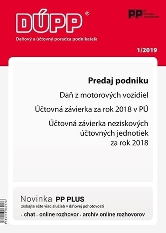 Daňový a účtovný poradca podnikateľa 1-2019