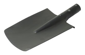 Rýč obdélník černý - bez násady