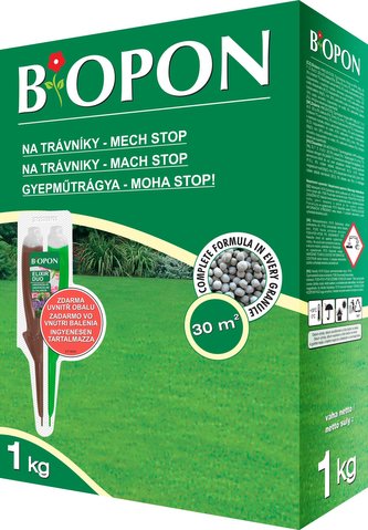 Bopon - trávníkové hnojivo proti mechu 1 kg BROS