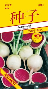 Ředkev - Red Meat bíločervená 3,5g - série ASIE