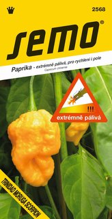Paprika zel. pálivá - Trinidad Moruga Scorp.Yellow 10s /SHU 1 200 000/