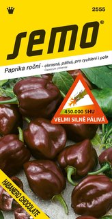 Paprika zel. pálivá - Habanero Chocolate 15s  /SHU 450 000/