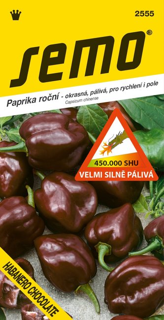 Paprika zel. pálivá - Habanero Chocolate 15s  /SHU 450 000/
