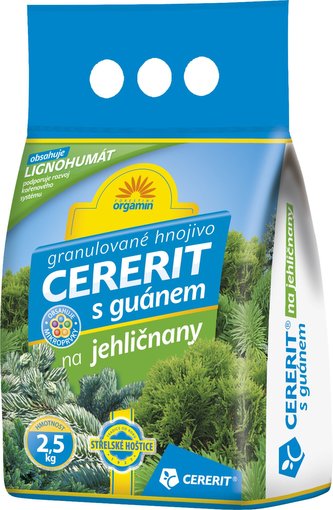 Cererit - 2,5 kg hoštický s guánem na jehličnany a okrasné keře