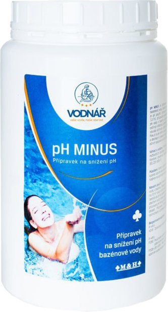 Vodnář Bazén pH minus - 1,5 kg