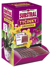 Tyčinky - Substral orchideje Box (100+6 blistrů á 5ks) EVERGREEN