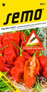 Paprika zel. pálivá - Bhut Jolokia Red 15s  /SHU 1 050 000/