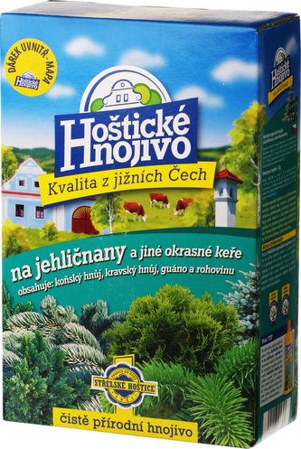 Hoštické - jehličnany 1 kg s guánem