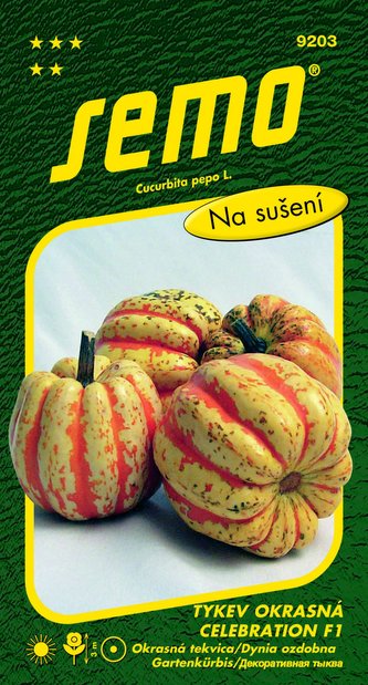 Tykev okrasná - Celebration F1 1g