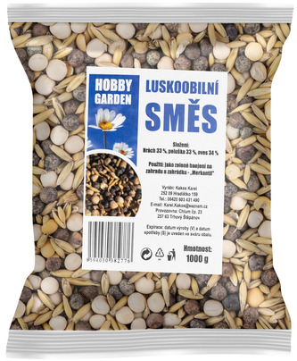 Směs luskoobilní (hrách, peluška, oves) - 1 kg