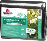 Neotex / netkaná textilie Rosteto - černý 50g šíře 5 x 1,6 m