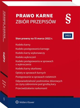 Prawo karne Zbiór przepisów