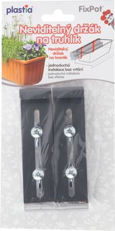 Držák truhlíku parapet - Fixpot kovový antracit (2ks)