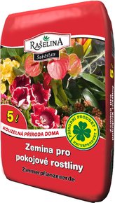 Substrát - Pokojovky 5 l Raš.