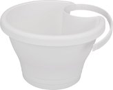 Květináč Corsica Drainpipe clicker - white 24 cm