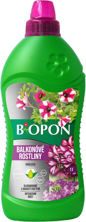 Bopon tekutý - balkónové rostliny 1 l BROS