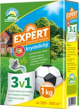 Hnojivo trávníkové - Expert 3v1 krystalický 1kg