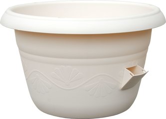 Žardina samozavlažovací Siesta bez závěsu - slonová kost 30 cm