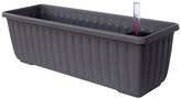 Truhlík samozavlažovací Siesta LUX - antracit 100 cm