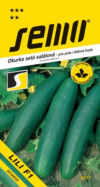 Okurka salát. - Lili F1 fol., pole 1,5g