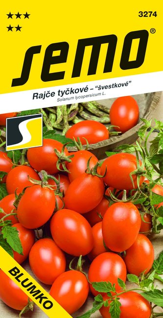 Rajče tyč. švestkové - Blumko 30s