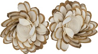 Dekorace - Sola Chips Lotus 6 cm - 2 ks