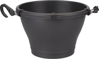 Květináč Corsica Hanging Basket - antracit 30 cm