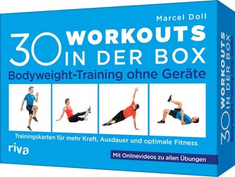 30 Workouts in der Box -  Bodyweight-Training ohne Geräte