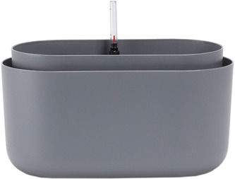 Truhlík samozavlažovací Tolita - šedý recyklát