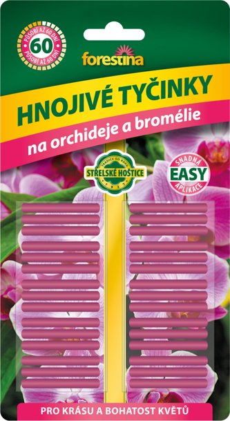 Tyčinky - Forestina orchideje a bromélie 30 ks
