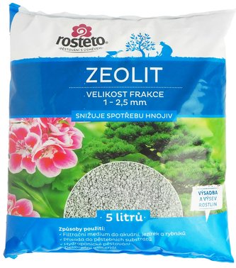 Zeolit Rosteto - 5 l  1-2,5 mm