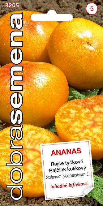 Dobrá semena Rajče tyč. - Ananas 15s