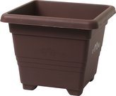 Obal čtyřhranný Begonia - čokoládový 35x35 cm