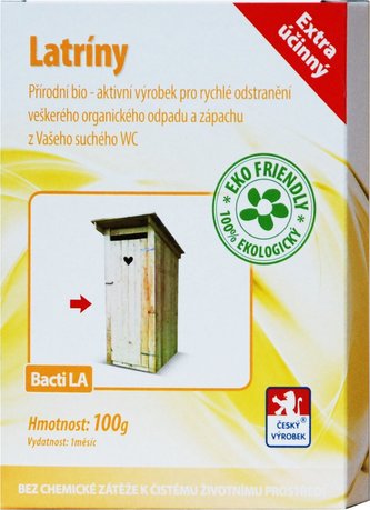 Enzym latríny Bacti LA - 100 g