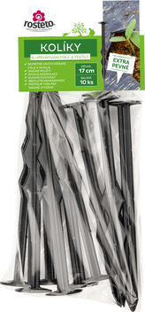 Kolík k upevňování folií Rosteto - stromeček 17 cm (sada 10 ks)